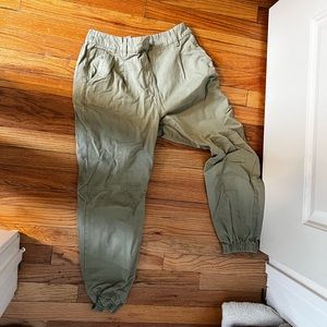 Green pants